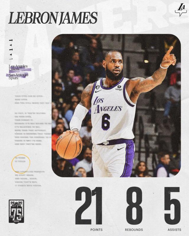 开云app-老詹复出助球队取客场首胜 湖人将开启上分模式？